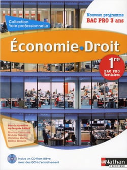 Économie droit - 1re bac pro tertiaires