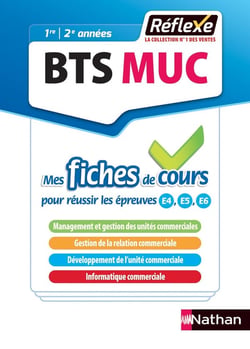 Management des unités commerciales - BTS MUC (édition 2018)