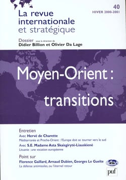 Moyen-orient : transitions (hiver 2000-2001)