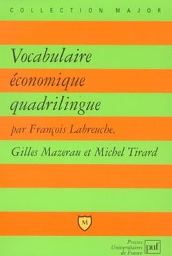 Vocabulaire économique quadrilingue