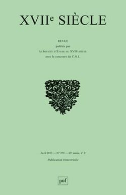 Revue XVIIe siècle n.259