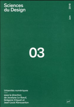 Sciences du design Tome 3 : urbanités numériques