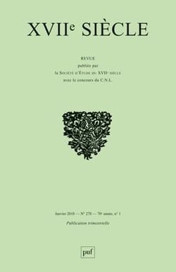 Revue XVIIe siècle n.278