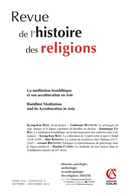 Revue de l'histoire des religions - Nº4/2022 La méditation bouddhique et son acculturation en Asie