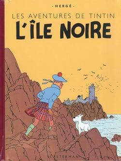 Les aventures de Tintin Tome 7 : l'île noire