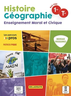 Les parcours pro : histoire géographie EMC : 1re, terminale Bac pro - pochette élève (édition 2021)
