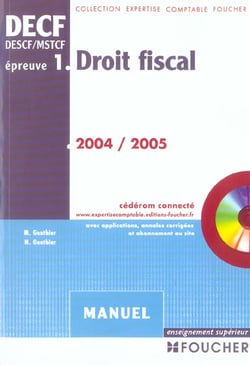Droit fiscal - epreuve n.1 (édition 2004/2005)
