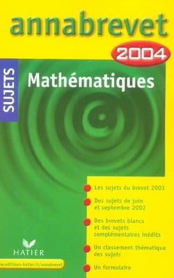 Mathematiques 3eme (edition 2004)
