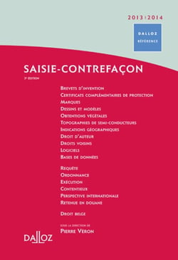 Saisie-contrefaçon (édition 2012/2013)