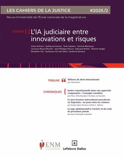 Les cahiers de la justice n.2/2025