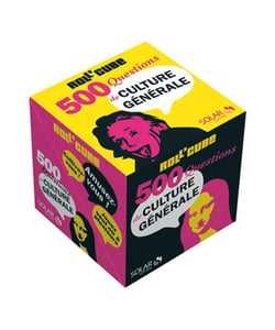 Roll'Cube Culture générale 500 Questions