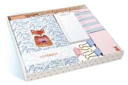 Coffret papeterie "mon petit renard"