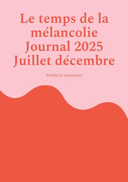 Le temps de la mélancolie Journal 2025 Juillet décembre