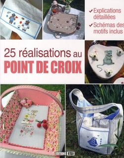 25 réalisations au point de croix