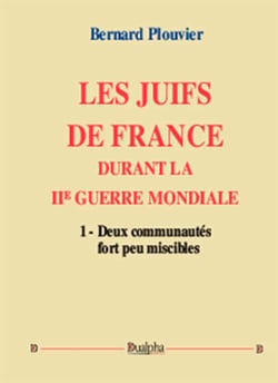 Les Juifs de France durant la IIe Guerre mondiale (volume 1)