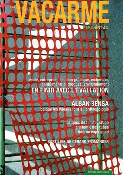 Revue vacarme Tome 44- 1968-2008 : qu'est-ce qu'être anti-autoritaire - entretien michelle perrot