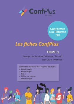 Les fiches confplus de la réforme R2C Tome 1 : cancérologie / hématologie / H.G.E / médecine interne / pneumologie