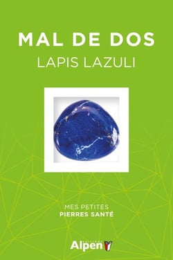 Coffret litho mal de dos - lapis lazuli