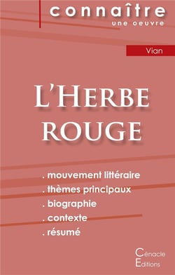 L'herbe rouge, de Boris Vian