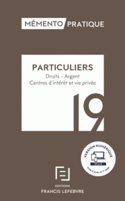 MEMENTO PARTICULIERS 2019