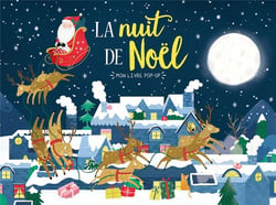 La nuit avant Noël Livre pop-up avec lumière et son Exquis classique  attrayant Histoire Cadeaux du Nouvel An