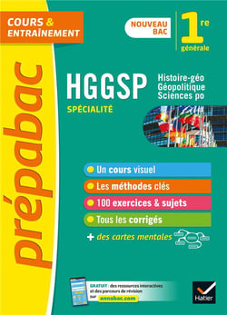 Prépabac cours & entraînement : histoire-géo, géopolitique et sciences politiques - 1re