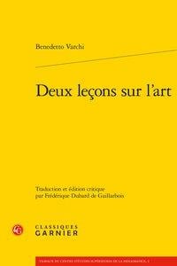 Deux leçons sur l'art