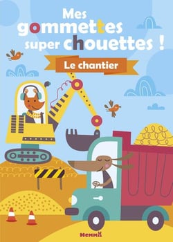 Mes colos et gommettes super chouettes ! Le chantier