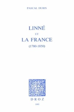 Linné et la France (1780-1850)