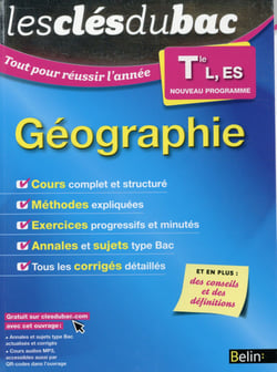 Géographie - Terminale L, ES Année