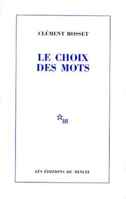 Le choix des mots