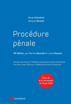 Procédure pénale (18e édition)
