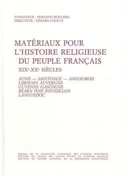 Matériaux pour l'histoire religieuse du peuple français, XIX et XX siècle t.3