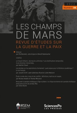 Revue les Champs de Mars n.38 : Varia