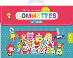 Ma pochette de gommettes - 100 robots