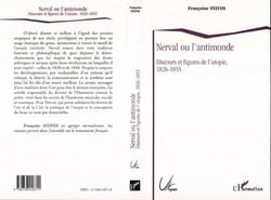 Nerval ou l'antimonde : discours et figures de l'utopie, 1826-1855