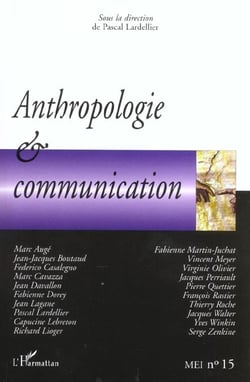 Anthropologie et communication - vol15