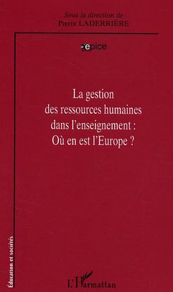 La gestion des ressources humaines dans l'enseignement - ou en est l'europe?
