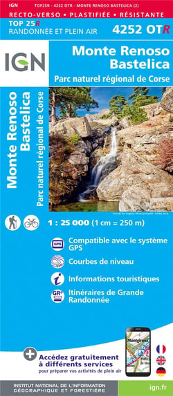 4252OTR - Monte Renoso, Bastelica, parc naturel régional de Corse