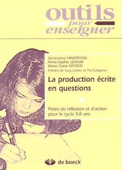 La production ecrite en question pistes de reflexion et d'action 5/8