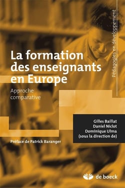 La formation des enseignants en Europe - approche comparative
