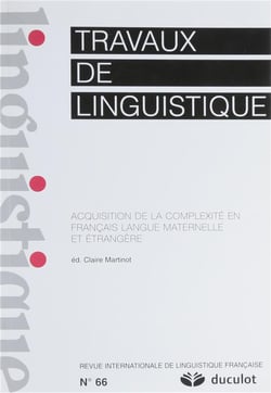 Travaux de linguistique n.66
