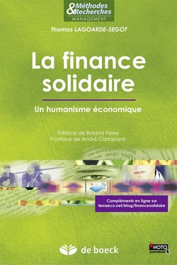 La finance solidaire - un humanisme économique