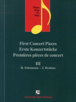 First concert pieces - premières pièces de concert III - piano step by step