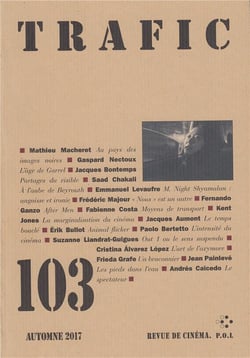 Revue trafic n.103