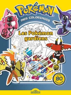 Pokémon - les pokémons gardiens - mes coloriages