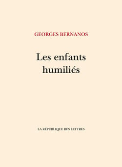 Les Enfants humiliés : Journal 1939-1940