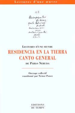 Residencia - canto general de pablo neruda