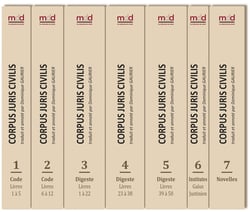 Corpus Juris Civilis (nouvelle traduction de D. Gaurier)