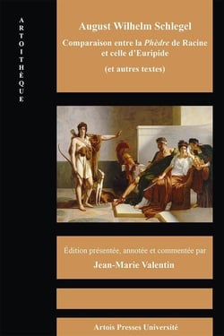 August wilhelm schlegel   comparaison de la phedre d'euripide et de celle de rac